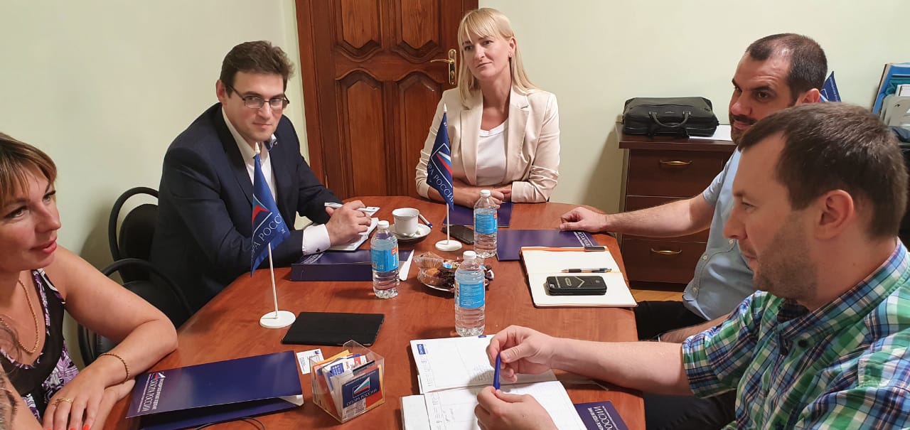 В офисе ККО прошла встреча с Председателем Удмуртского республиканского отделения "ОПОРА РОССИИ"