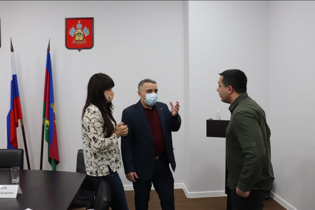 ОПОРА РОССИИ приняла участие в рабочей встречи с Министром экономики Краснодарского края